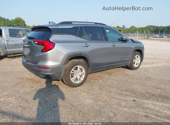 3GKALMEV4LL198472 2020 GMC TERRAIN Gray Задня права чверть