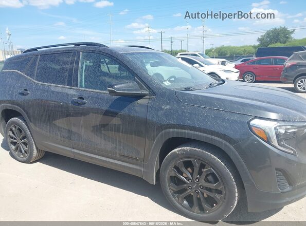 3GKALMEV4LL247279 2020 GMC TERRAIN Gray უკანა სალონის ხედი