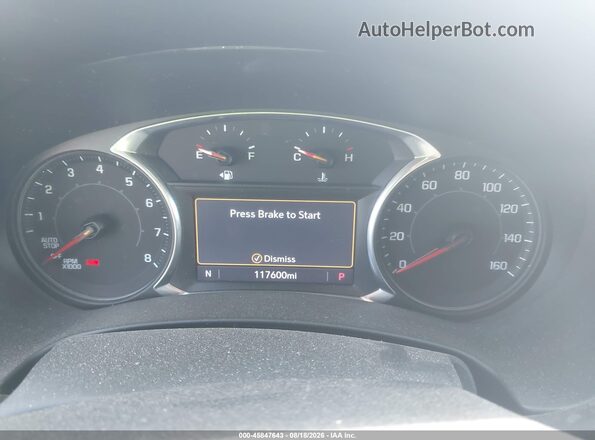 3GKALMEV4LL247279 2020 GMC TERRAIN Gray უკანა სავარძლების ხედი