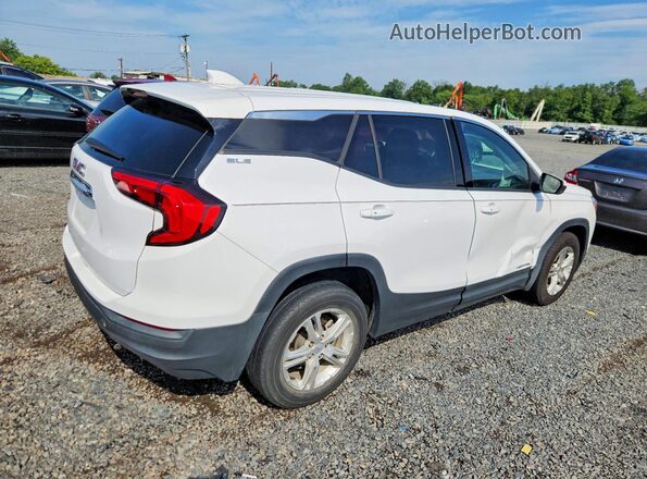 3GKALMEV4LL310199 2020 GMC TERRAIN White Задня права чверть