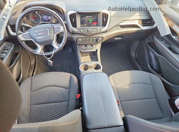 3GKALMEV4LL310199 2020 GMC TERRAIN White Вид панелі приладів