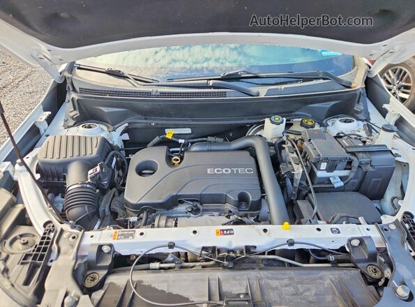 3GKALMEV4LL310199 2020 GMC TERRAIN White Вид підкапотного простору