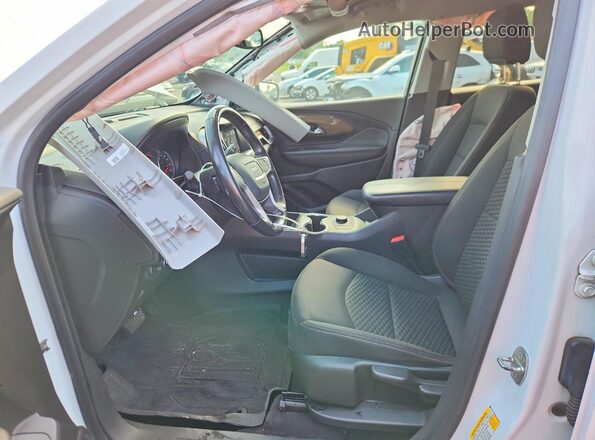 3GKALMEV4LL310199 2020 GMC TERRAIN White Вид салону спереду