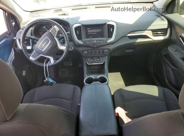 3GKALMEV4LL331585 2020 GMC TERRAIN Blue წინა პანელის ხედი