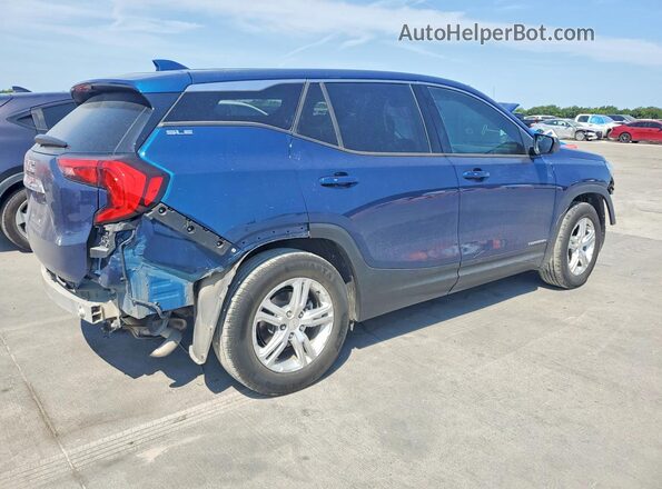 3GKALMEV4LL331585 2020 GMC TERRAIN Blue უკანა მარჯვენა