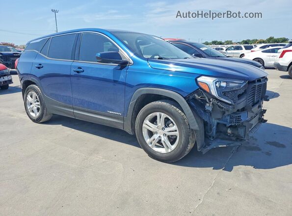 3GKALMEV4LL331585 2020 GMC TERRAIN Blue წინა მარჯვენა