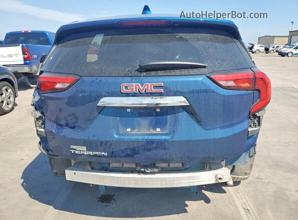 3GKALMEV4LL331585 2020 GMC TERRAIN Blue უკანა ხედი