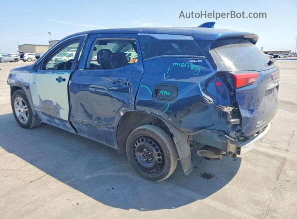 3GKALMEV4LL331585 2020 GMC TERRAIN Blue უკანა მარცხენა