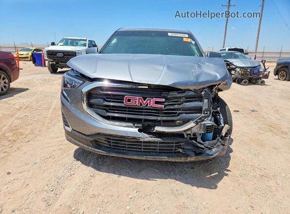 3GKALMEV4ML379587 2021 GMC TERRAIN Gray Вид спереду