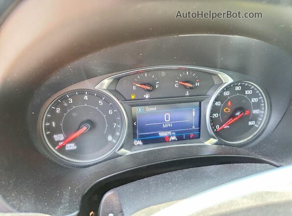 3GKALMEV4ML379587 2021 GMC TERRAIN Gray Вид щитка приладів