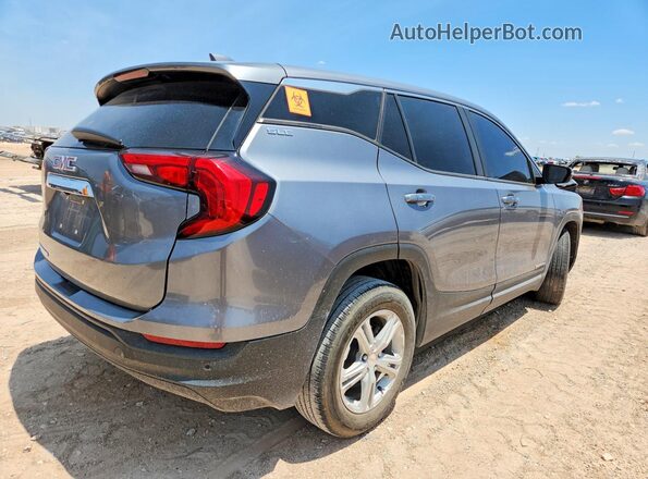 3GKALMEV4ML379587 2021 GMC TERRAIN Gray Задня права чверть