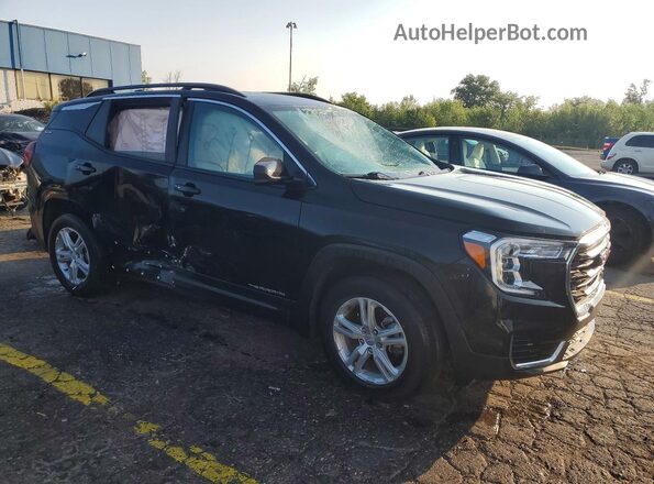 3GKALMEV4NL247754 2022 GMC TERRAIN Black Delantero derecho