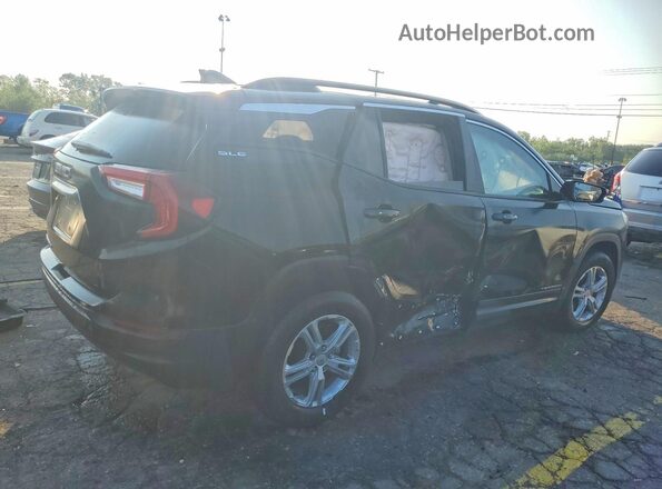 3GKALMEV4NL247754 2022 GMC TERRAIN Black Trasero derecho