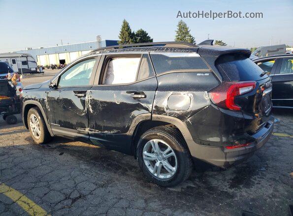 3GKALMEV4NL247754 2022 GMC TERRAIN Black Trasero izquierdo