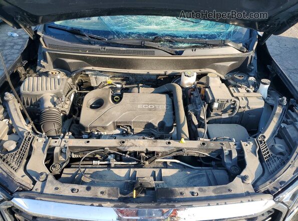 3GKALMEV4NL247754 2022 GMC TERRAIN Black Vista del compartimento del motor