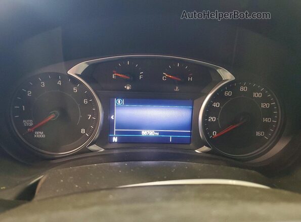 3GKALMEV4NL252663 2022 GMC TERRAIN Синий Вид щитка приборов