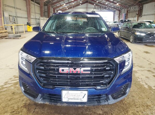 3GKALMEV4NL252663 2022 GMC TERRAIN Синий Вид спереди