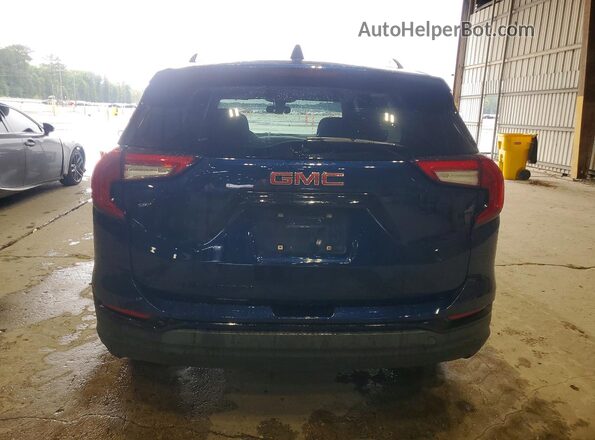 3GKALMEV4NL252663 2022 GMC TERRAIN Синий Вид сзади