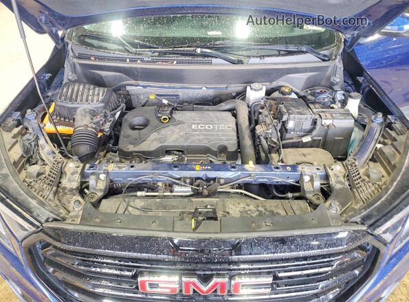 3GKALMEV4NL252663 2022 GMC TERRAIN Синий Вид подкапотного пространства