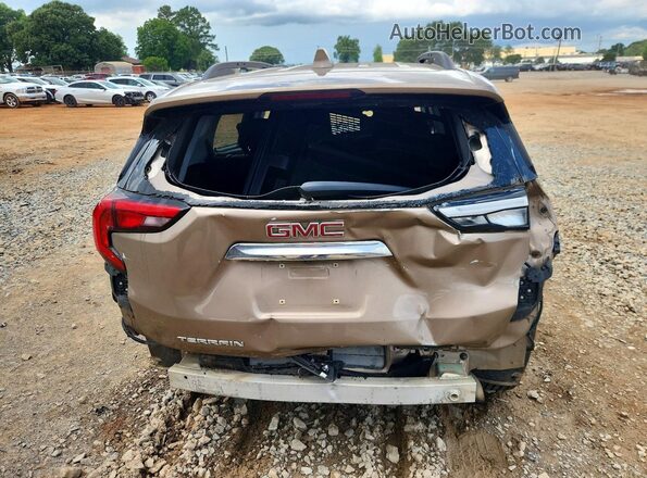 3GKALMEV5JL216328 2018 GMC TERRAIN Gold Հետևի տեսք