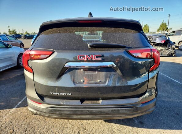 3GKALMEV5JL338980 2018 GMC TERRAIN Gray უკანა ხედი