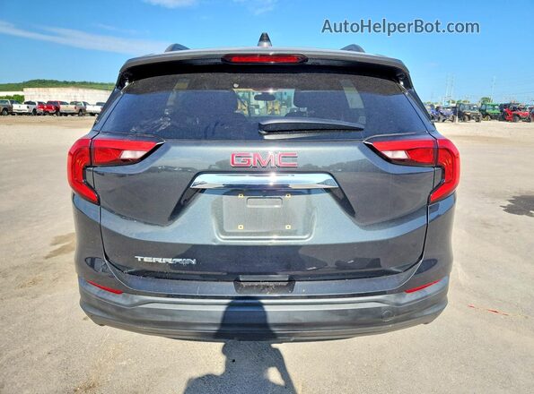 3GKALMEV5JL387452 2018 GMC TERRAIN Gray Հետևի տեսք
