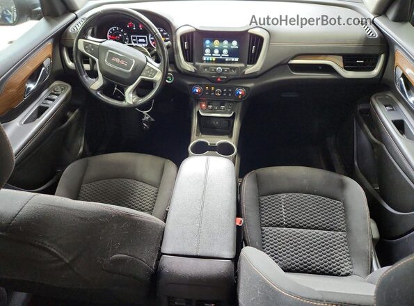 3GKALMEV5JL408039 2018 GMC TERRAIN Black Առջևի վահանակի տեսք