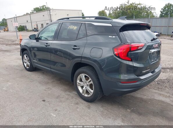 3GKALMEV5JL408509 2018 GMC TERRAIN Черный Задняя левая четверть