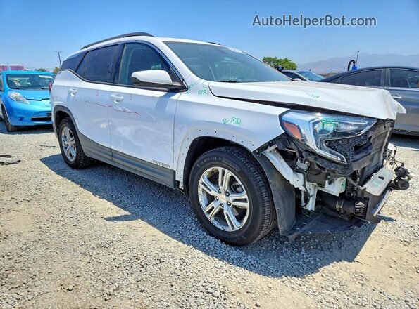 3GKALMEV5KL105537 2019 GMC TERRAIN White Առջևի աջ