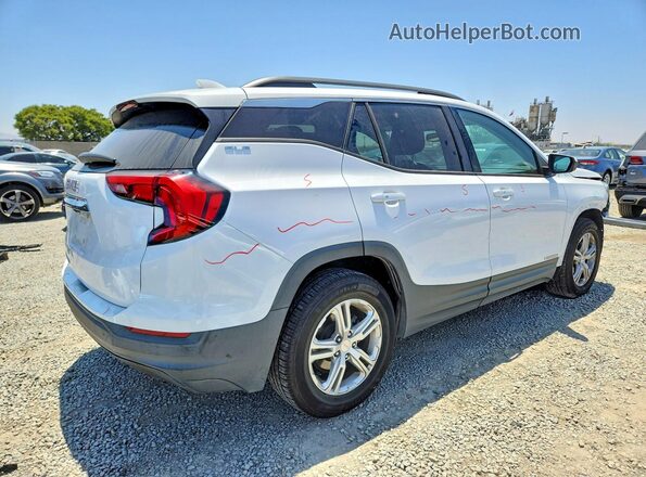 3GKALMEV5KL105537 2019 GMC TERRAIN White Հետևի աջ