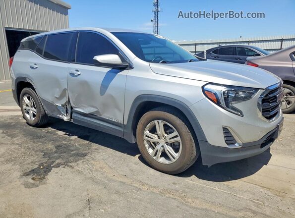 3GKALMEV5KL366358 2019 GMC TERRAIN Silver Delantero derecho