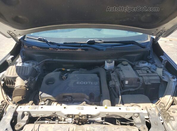3GKALMEV5KL366358 2019 GMC TERRAIN Silver Vista del compartimento del motor