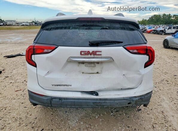 3GKALMEV5KL387405 2019 GMC TERRAIN Белый Вид сзади