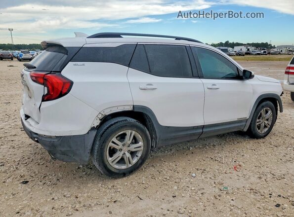 3GKALMEV5KL387405 2019 GMC TERRAIN Белый Задняя правая четверть