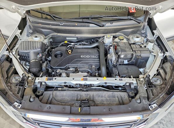 3GKALMEV5LL195144 2020 GMC TERRAIN Серебряный Вид подкапотного пространства