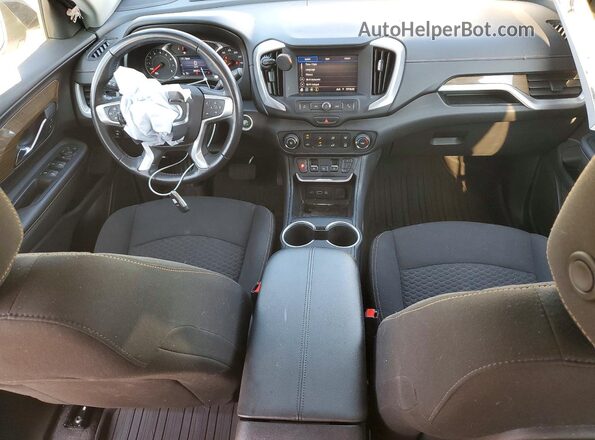 3GKALMEV5LL282896 2020 GMC TERRAIN White Вид панелі приладів