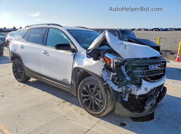 3GKALMEV5LL282896 2020 GMC TERRAIN White Передня права чверть
