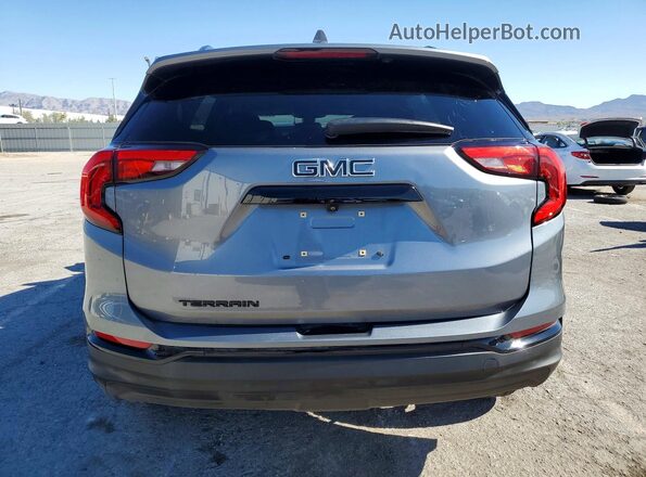 3GKALMEV5LL312494 2020 GMC TERRAIN Silver Вид ззаду