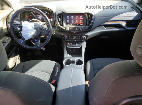 3GKALMEV5LL312494 2020 GMC TERRAIN Silver Вид панелі приладів