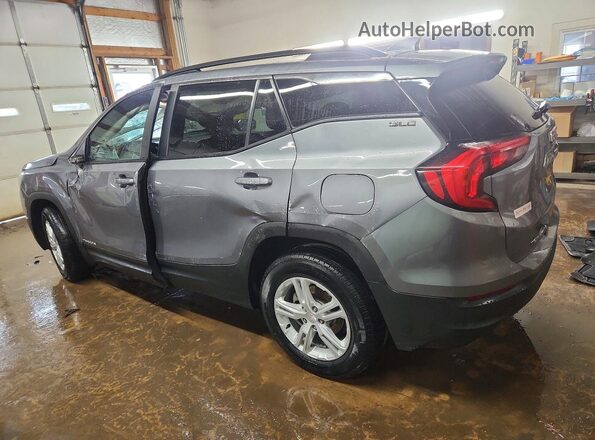 3GKALMEV5ML384006 2021 GMC TERRAIN Silver Հետևի ձախ