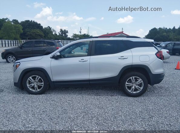 3GKALMEV5NL112458 2022 GMC TERRAIN Серебряный Панорамный вид салона 360°