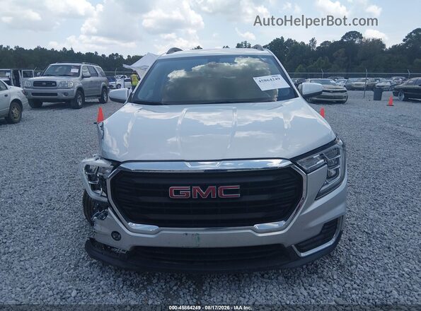 3GKALMEV5NL112458 2022 GMC TERRAIN Серебряный Вид щитка приборов