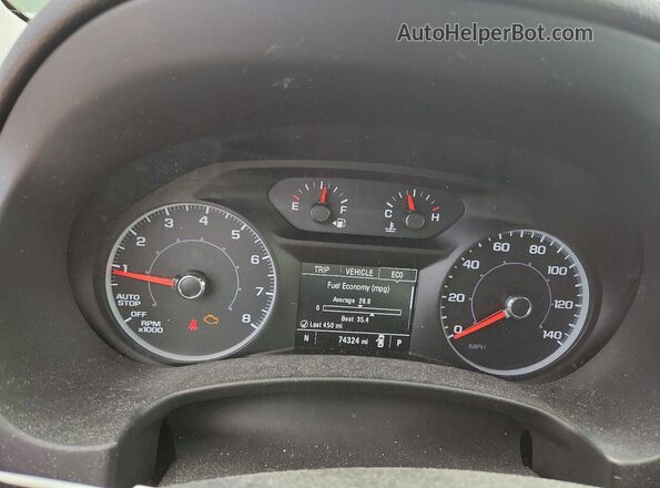 3GKALMEV6JL143325 2018 GMC TERRAIN Black Vista del cuadro de instrumentos