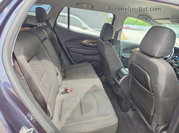 3GKALMEV6JL143325 2018 GMC TERRAIN Black Vista de los asientos traseros