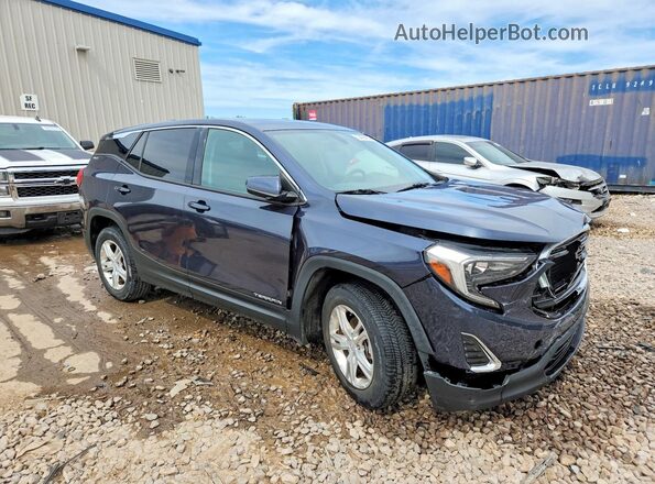 3GKALMEV6JL143325 2018 GMC TERRAIN Black Delantero derecho