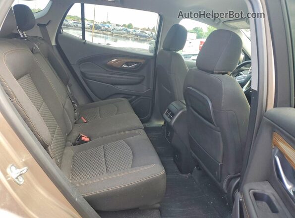 3GKALMEV6JL184733 2018 GMC TERRAIN Gold უკანა სალონის ხედი