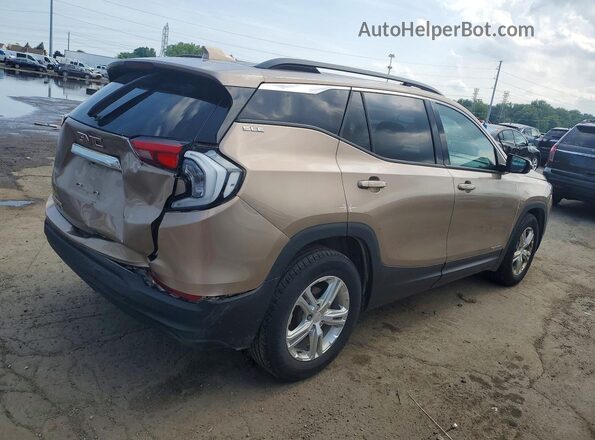 3GKALMEV6JL184733 2018 GMC TERRAIN Gold უკანა მარჯვენა