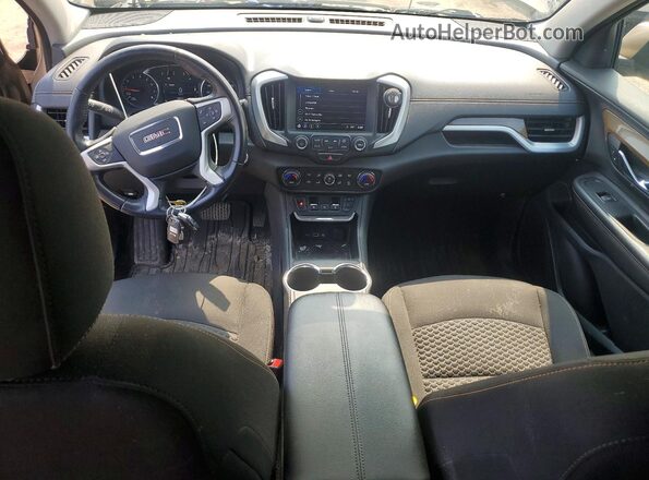 3GKALMEV6JL184733 2018 GMC TERRAIN Gold წინა პანელის ხედი