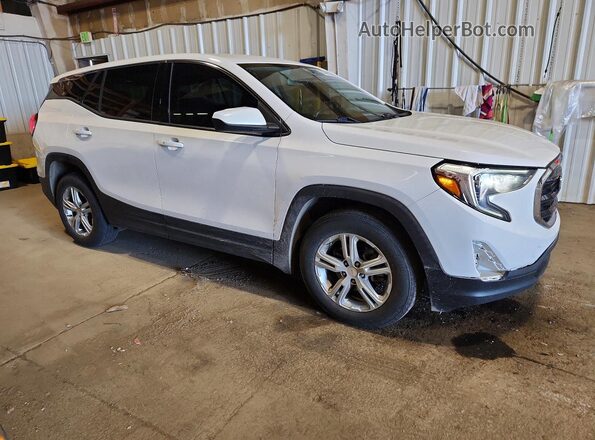 3GKALMEV6JL228519 2018 GMC TERRAIN White წინა მარჯვენა