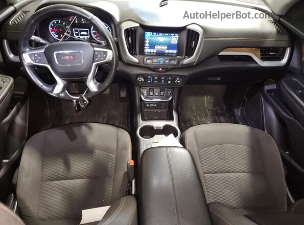 3GKALMEV6JL228519 2018 GMC TERRAIN White წინა პანელის ხედი